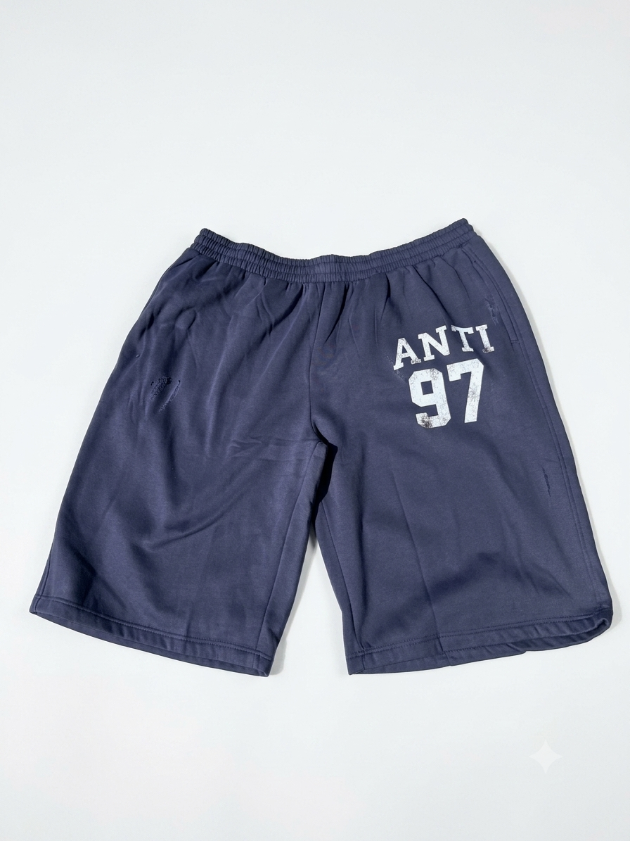 NAVY 3/4 SHORTS